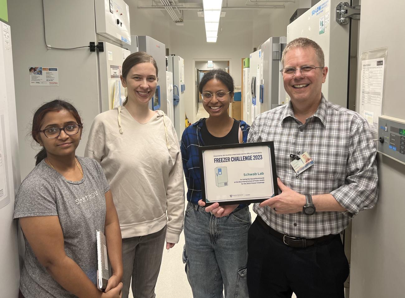 'Freezer Challenge' helps Hopkins labs reduce energy consumption Hub